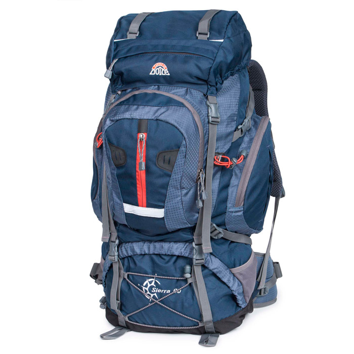 Ripley - MOCHILA DOITE EXCURSION SIERRA DK GREY 60L