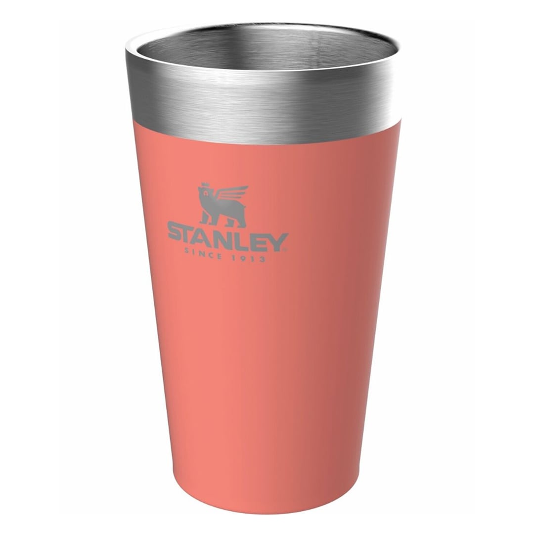 VASO TERMICO SIMIL STANLEY BLANCO CON BOMBILLA METAL Y PICO 560ML